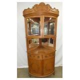 UNUSUAL OAK CORNER CHINA