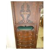 VIEW 3 SERPENTINE DRAWERS