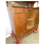 VIEW 4 CLOSEUP DRAWERS W/ CARVINGS