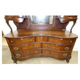 VIEW 4 SERPENTINE FRONT, CARVINGS