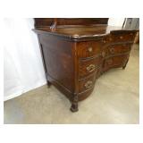 VIEW 9 OAK KIDNEY DRESSER BASE