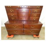 VIEW 4 5PC. MAH. FILE CABINET