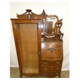 VIEW 2 CLOSEUP BEV. SHAPED MIRROR