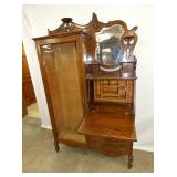 VIEW 5 OAK SIDE BY SIDE NO SHELVES