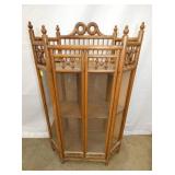 EARLY STICK & BALL WALL CABINET