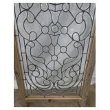 VIEW 4 LEADED/BEV. GLASS WINDOW