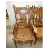 VIEW 4 RARE ARM LARKEN CHAIRS