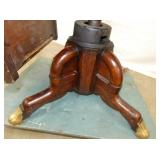 VIEW 6 W/ BRASS CLAW FEET