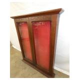 VIEW 4 SIDE VIEW WATCH CABINET