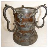 EARLY SILVERPLATED LOVING CUP