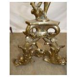 VIEW 4 CLOSEUP BRASS ANDIRON