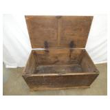 VIEW 3 INSIDE W/ BLACK SMITH HINGES