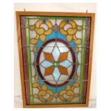 VIEW 2 CLOSEUP STAINED GLASS WINDOW