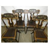 VIEW 2 CLOSEUP TOIL PAINTED SET 4