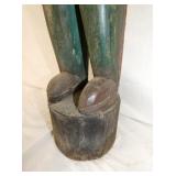 VIEW 3 BASE CARVED INDIAN