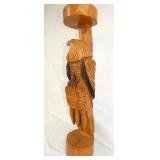 VIEW 3 38IN CARVED EAGLE