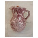 8IN AR COLE POTTERY PITCHER