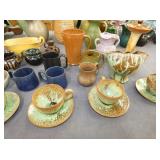VARIOUS PIECES AR COLE POTTERY