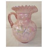 9IN FENTON IRIDESCENT PITCHER