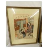 8X11 ORIENTAL WOODBLOCK