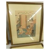 8X11 ORIENTAL WOODBLOCK