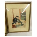 8X11 ORIENTAL WOODBLOCK