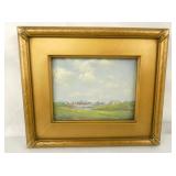 SIGNED CHAS MARKS OIL ON CANVAS