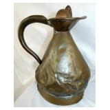 VIEW 2 CLOSEUP HAMMERED COPPER