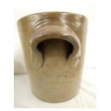 SIGNED JD CRAVEN SALT GLAZE JAR