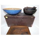 VIEW 2 CLOSEUP WOODEN BOXES, ETC