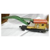 EARLY TIN LITHO RR CRANE