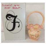 FENTON ARTIST SIGNED BASKET