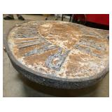 VIEW 7 2IN THICK CAST SIGN