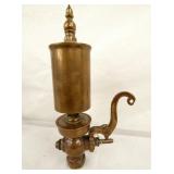 BRASS LOCOMOTIVE STEAM WHISTLE