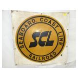SEABOARD COAST LINE RR SIGN