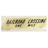 RR CROSSING ONE MILE