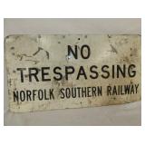 NO TRESPASSING NORFOLK VA RR