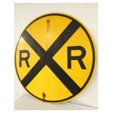 VIEW 3 36IN RR CROSSING SIGN