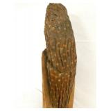 VIEW 7 BACKSIDE OWL HANDCARVED