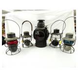 VARIOUS RR LANTERNS