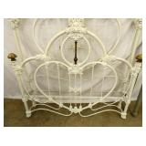VIEW 4 WROUGHT IRON FOOTBOARD