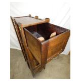 VIEW 4 4 DRAWER OAK FILE CABINET