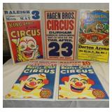 COLLECTION EARLY CIRCUS POSTERS