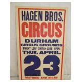 VIEW 5 HAGEN BROS CIRCUS DURHAM