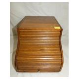 OAK S ROLL COUNTER TOP FILE