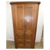 WALNUT CORNER CUPBOARED