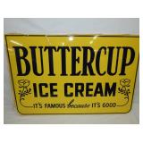 36X24 OLD STOCK DS BUTTERCUP SIGN