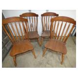 4 MATCHING HIGHBACK CHAIRS