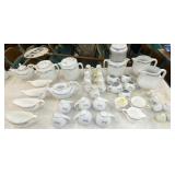 SEVERAL PIECES HALL CHINA