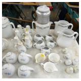 SEVERAL PIECES HALL CHINA